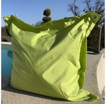 Pouf extérieur XXL oreiller géant pour terrasse et jardin