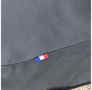 Pouf de jardin XXL transat bain de soleil de terrasse et piscine